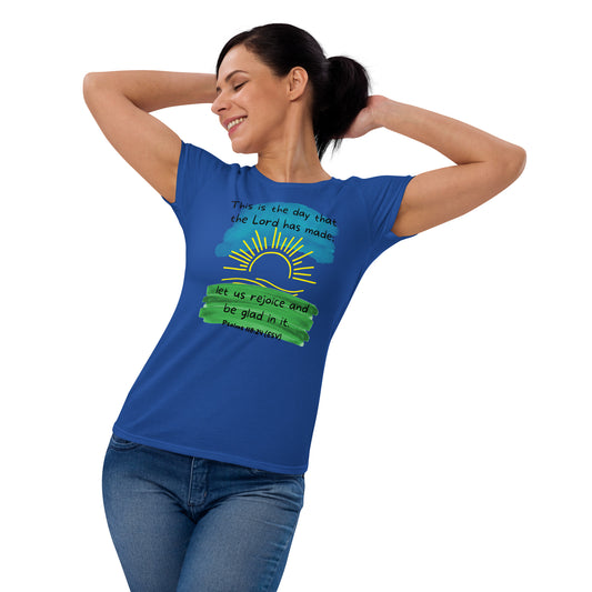 This Is The Day - Women's short sleeve t-shirt